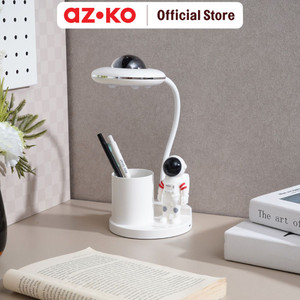 AZKO Eglare Lampu Meja Rechargeable Astropro Dimmable Multifunctional Table Lamp Lampu Baca Dan Belajar Serbaguna Penerangan Kamar Desk Light Study Lamp