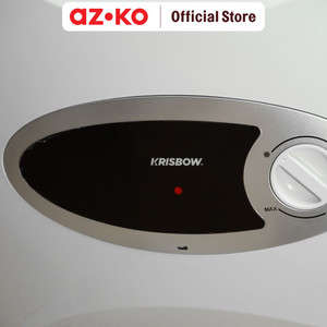 AZKO Krisbow Water Heater Listrik Kwh Pemanas Air Water Warmer Aksesori Kamar Mandi Alat Pemanas Air Mandi