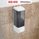 AZKO Krisbow 500 ml Dispenser Sabun Cair - Putih Liquid Soap Container Tabung Tempat Sabun Serbaguna Aksesoris Kamar Mandi Perlengkapan Rumah Tangga