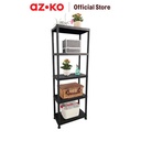 AZKO Krisbow Vienna Rak Penyimpanan 5 Tingkat Organizer Serbaguna Tempat Simpan Barang Multifungsi Rak Storage Perlengkapan Rumah Tangga