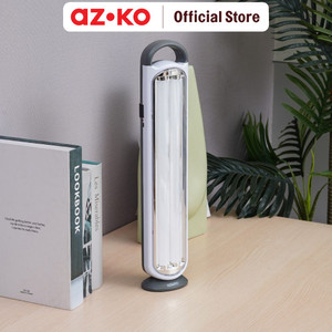 AZKO Powerlite Lampu Darurat Rechargeable Long 23 watt Emergency Lamp Lampu Camping Portable Travel Light Lampu Cadangan