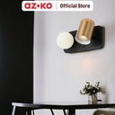 AZKO Eglare Anelli Lampu Dinding Wall Lamp Light Lampu Tembok Metal Penerangan Indoor Lampu Dekorasi