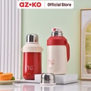AZKO Kris Scarlet Vacuum Flask - Putih Tempat Minum Vacuum Flask Wadah Air Minum Panas Perlengkapan Minum Water Bottle