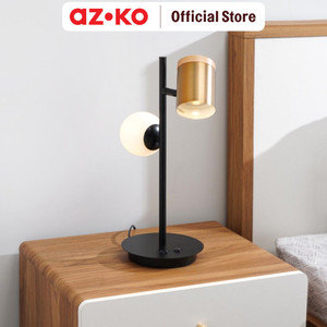 AZKO Eglare Anneli Lampu Meja Brass Multifunctional Table Lamp Lampu Baca Dan Belajar Serbaguna Penerangan Kamar Desk Light Study Lamp