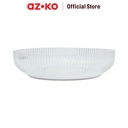 AZKO Delicia 25 cm Wadah Saji Buah Tempat Sajian Makanan Serbaguna Wadah Hidangan Food Grade Perlengkapan Dapur Peralatan Makan
