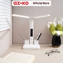 AZKO Eglare Lampu Meja Rechargeable 3Cct Dimmable Multifunctional Table Lamp Lampu Baca Dan Belajar Serbaguna Penerangan Kamar Desk Light Study Lamp