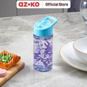 AZKO Smash 450 ml Botol Minum Butterfly Sipper - Ungu Water Drinking Bottle Botol Air Bpa Free Wadah Minuman Perlengkapan Minum Drinkware