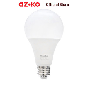AZKO Krisbow Lumi Bohlam Led 18 Watt 3000K Warm White - Kuning Bulb Lampu Cahaya Kuning Indoor Outdoor Light Led Light Bolam