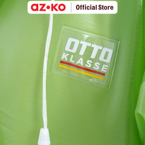 AZKO Otto Klasse Ukuran Xxl Jas Hujan Dengan Reflector - Hijau Raincoat Mantel Hujan Baju Pelindung Ujan Ponco Perlengkapan Berkendara