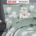 AZKO Sleeplite Seprai Microfiber Flower Ivy Sprei Motif Seprai Aesthetic Seprei Sheet Set Bed Sheet Aksesoris Tempat Tidur Set Sarung Bantal Sarung Guling Set Bed Cover
