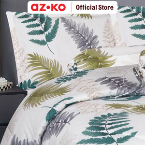 AZKO Sleeplite Seprai Microfiber Flower Avery Sprei Motif Seprai Aesthetic Seprei Sheet Set Bed Sheet Aksesoris Tempat Tidur Set Sarung Bantal Sarung Guling