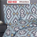 AZKO Sleeplite Seprai Microfiber Abstrak Zion Sprei Motif Seprai Aesthetic Seprei Sheet Set Bed Sheet Aksesoris Tempat Tidur Set Sarung Bantal Sarung Guling Bedcover
