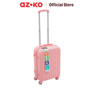 AZKO Supercase Pudding Koper Abs Tsa Lock Hardcase Luggage Koper Bagasi Dengan Tsa Tas Jalan-Jalan Travel Bag Tas Roda