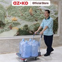 AZKO Maxbuilt Troli Barang Foldable 300 kg - Abu-Abu Alat Pengangkut Barang Dengan Roda Wheels Cart Troli Kardus Box Perlengkapan Industri