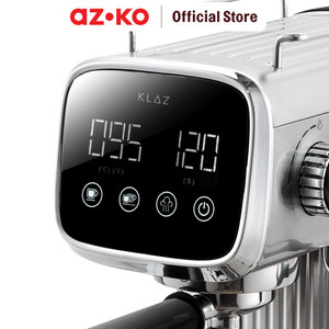 AZKO Klaz 1.6 ltr Espresso Maker Digital Mesin Kopi Espresso Machine Alat Pembuat Minuman Kopi