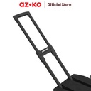 AZKO Maxbuilt Troli Plastik Lipat Extendable 80 kg - Hitam Alat Pengangkut Barang Dengan Roda Wheels Cart Troli Kardus Box Perlengkapan Industri