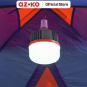 AZKO Apa Lampu Lentera Rechargeable 900 lumens Cool Daylight Emergency Lamp Lampu Camping Portable Travel Light Lampu Cadangan