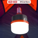AZKO Apa Lampu Lentera Rechargeable 770 lumens Cool Daylight Emergency Lamp Lampu Camping Portable Travel Light Lampu Cadangan