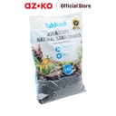 AZKO Fishland 5 kg Pasir Kerikil Alami Aquarium Black Sand 0.4-0.6 Mm Pasir Aquascape Aquarium Dekorasi Akuarium Ikan Media Tanam Aquascape