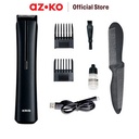 AZKO Kris Alat Pencukur Rambut 600 mah - Hitam Hair Trimmer Alat Pemotong Bulu Rambut Shaver Alat Pemangkas Rambut Pisau Cukur Elektrik Peralatan Grooming