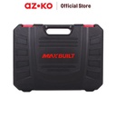 AZKO Maxbuilt Set 96 Pcs Perkakas Mekanik - Hitam Hand Tool Set Alat Perkakas Pertukangan Peralatan Otomotif Bengkel Home Improvement Set Tang Palu Wrench Kunci Pas