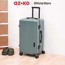AZKO Legend Walker 26 inci Challenger Trunk Koper Pc Tsa Lock - Hijau Hardcase Luggage Koper Bagasi Dengan Tsa Tas Jalan-Jalan Travel Bag Tas Roda