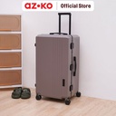 AZKO Legend Walker 30 inci Challenger Trunk Koper Pc Tsa Lock - Cokelat Mocha Hardcase Luggage Koper Bagasi Dengan Tsa Tas Jalan-Jalan Travel Bag Tas Roda