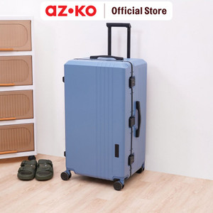 AZKO Legend Walker 30 inci Challenger Trunk Koper Pc Tsa Lock - Biru Hardcase Luggage Koper Bagasi Dengan Tsa Tas Jalan-Jalan Travel Bag Tas Roda