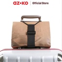AZKO Passport Tali Pengikat Koper Untuk Tas - Hitam Luggage Straps Pengikat Koper Dan Tas Aksesoris Suitcase