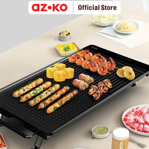 AZKO Kris Alat Pemanggang Listrik Superconductor 1000 Watt Bbq Tools Electric Griller Perlengkapan Barbeque Alat Panggang