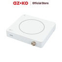 AZKO Kris Kompor Listrik 200-1300 Watt Square - Putih Electric Stove Kompor Elektrik 1 Tungku Perlengkapan Dapur Alat Masak