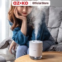 AZKO Kris 450 ml Mini Humidifier Rechargeable - Putih Alat Pengatur Kelembapan Udara Mesin Peningkat Kelembaban Elektronik Rumah Tangga