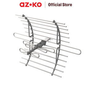 AZKO Krisbow Antena Tv Outdoor Gt-960N - Hitam Television Antenna Aksesoris Tv Pencari Sinyal Saluran Televisi Antena Luar Ruangan