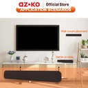 AZKO Krisbow Antena Tv Indoor Hdp-200 - Hitam Television Antenna Aksesoris Tv Pencari Sinyal Saluran Televisi Antena Dalam Ruangan