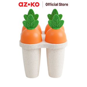 AZKO Ataru Cetakan Es Lilin Carrot Pencetak Es Krim Food Grade Ice Mould Perlengkapan Masak
