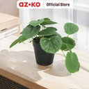 AZKO Forhom Tanaman Artifisial Begonia Dengan Pot Random Tumbuhan Tanaman Buatan Dekorasi Plant Sintetis Pajangan Rumah Serbaguna Hiasan Properti Foto