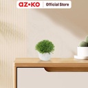 AZKO Forhom Tanaman Artifisial Aquatic Grass Dengan Pot - Hijau Tumbuhan Tanaman Buatan Dekorasi Plant Sintetis Pajangan Rumah Serbaguna Hiasan Properti Foto
