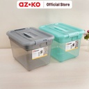 AZKO Ezy Storage 18 ltr Solutions Kotak Penyimpanan Serbaguna Random Kotak Serbaguna Wadah Simpan Storage Box Boks Organizer