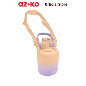 AZKO Ataru 1.1 ltr Joy Botol Vacuum Flask - Pink Tumbler Termos Minuman Tempat Air Minum Panas Dingin Water Bottle Food Grade Perlengkapan Minum