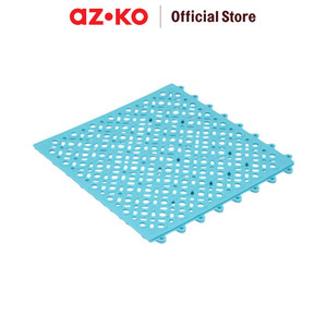 AZKO Forhom 30X30 cm Set 6 Pcs Tile Deck 0.54M2 - Biru Tiff Decking Tile Lantai Bongkar Pasang Instalasi Lantai Aksesoris Bangunan Rumah Aksesoris Teras