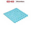 AZKO Forhom 30X30 cm Set 6 Pcs Tile Deck 0.54M2 - Biru Tiff Decking Tile Lantai Bongkar Pasang Instalasi Lantai Aksesoris Bangunan Rumah Aksesoris Teras