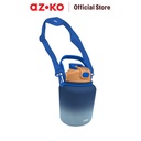 AZKO Ataru 1.1 ltr Joy Botol Vacuum Flask - Biru Navy Tumbler Termos Minuman Tempat Air Minum Panas Dingin Water Bottle Food Grade Perlengkapan Minum