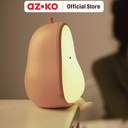 AZKO Eglare Lampu Tidur Rechargeable Pear - Pink Night Lamp Lucu Lampu Malam Serbaguna Sleep Light Penerangan Tidur