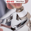 AZKO Maxbuilt 1.2 cmx10 mtr Seal Tape Pipa Keran Ptfe - Biru/Merah Tambalan Perekat Pipa Penambal Anti Bocor Tambalan Pipa Bocor Leakproof Glue Perlengkapan Pertukangan