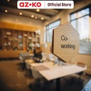 AZKO Maxbuilt 2.5 cmx1.5 mtr Isolasi Mounting Tape Transparant Isolasi Lakban Perekat Alat Penempel Tape Double Side Selotip Dua Sisi
