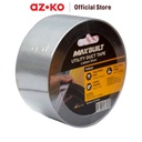 AZKO Maxbuilt 12 mtr Lakban Kain 48 Mm - Silver Cloth Tape Isolasi Lakban Perekat Alat Penempel Multifunction Tape Selotip