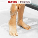 AZKO Maxbuilt 4.57 mtr Lakban Kamar Mandi Anti Slip Peva Clear 50.8 Mm Tape Floor Bathroom Lakban Anti Slip Serbaguna Perlengkapan Keselamatan