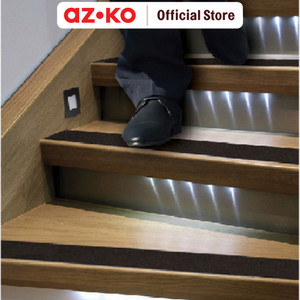 AZKO Maxbuilt 4.8 cmx5 mtr Isolasi Anti Slip Pvc - Hitam Tape Safetywalk Lakban Anti Slip Serbaguna Perlengkapan Keselamatan