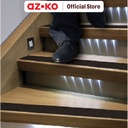 AZKO Maxbuilt 4.8 cmx5 mtr Isolasi Anti Slip Pvc - Hitam Tape Safetywalk Lakban Anti Slip Serbaguna Perlengkapan Keselamatan