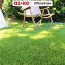 AZKO Arthome 1X3 mtr Rumput Artifisial 35 mm - Hijau/Kuning Grass Carpet Tumbuhan Buatan Artificial Grass Dekorasi Rumput Sintetis Serbaguna Pajangan Rumah Hiasan Properti Foto